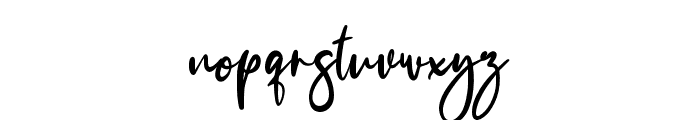 The Fashionist Font LOWERCASE