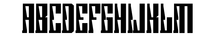 The Flasher Font LOWERCASE