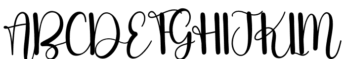 The Flowers Font UPPERCASE