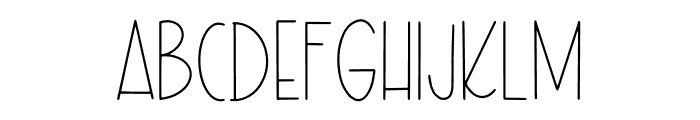 The Flowery Font Regular Font LOWERCASE