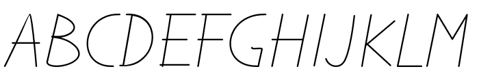 The Future Font UPPERCASE
