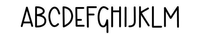The General Font UPPERCASE