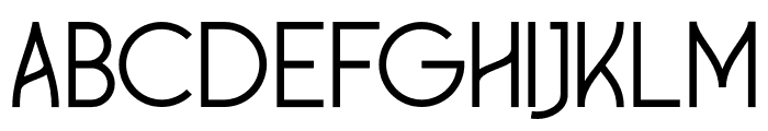 The Ghones Font UPPERCASE