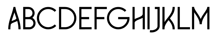 The Ghones Font LOWERCASE