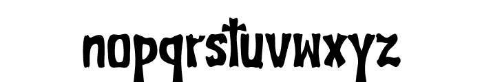 The Ghostie Club Font LOWERCASE