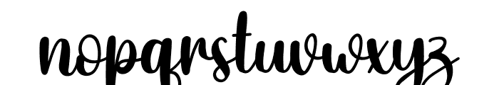 The Gift Font LOWERCASE