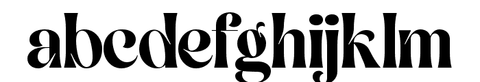 The Gilleri Font LOWERCASE