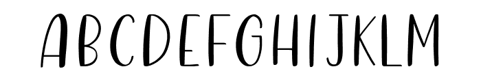 The Gingers Font UPPERCASE