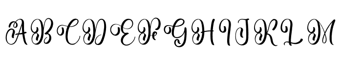 The Gnomes Font UPPERCASE