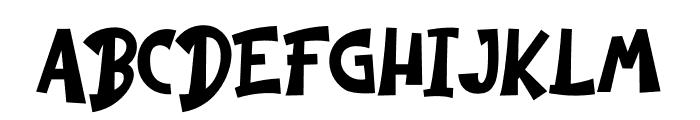 The Good Panther Font UPPERCASE