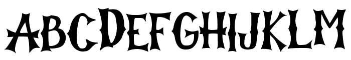 The Graveyard Font UPPERCASE