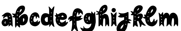 The Great Circus Regular Font LOWERCASE