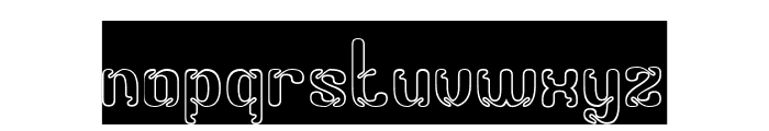 The Greatest Feeling-Hollow-Inv Font LOWERCASE