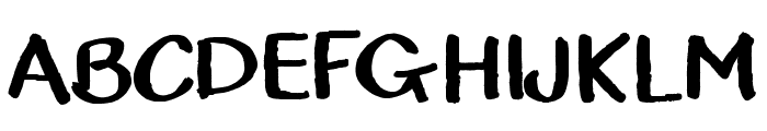 The Grimm Bold Font UPPERCASE