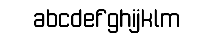The Happiness-Light Font LOWERCASE