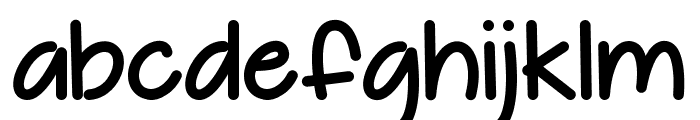 The Happy Giraffe Font LOWERCASE