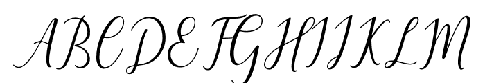The Himalaya Font UPPERCASE