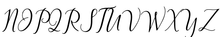 The Himalaya Font UPPERCASE