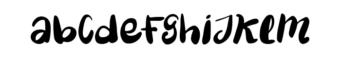 The Historich Font LOWERCASE