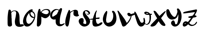 The Historich Font LOWERCASE
