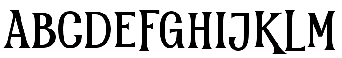 The Hoca Regular Font UPPERCASE