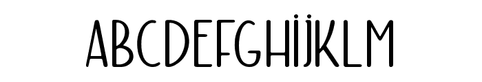 The Hohoho Font LOWERCASE