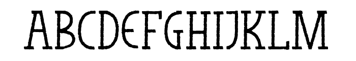 The Horuss Font UPPERCASE