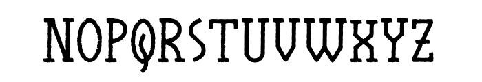 The Horuss Font LOWERCASE