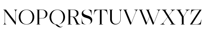 The Hourse Serif Font UPPERCASE