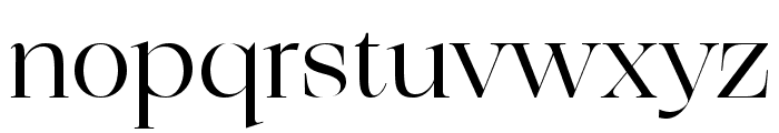 The Hourse Serif Font LOWERCASE