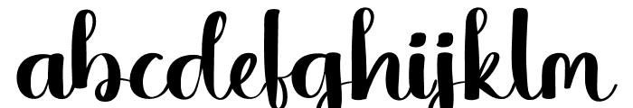 The Inspire Font LOWERCASE