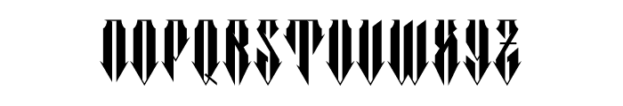 The Jumpster Font LOWERCASE