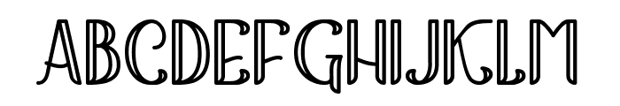 The Kingston Font LOWERCASE