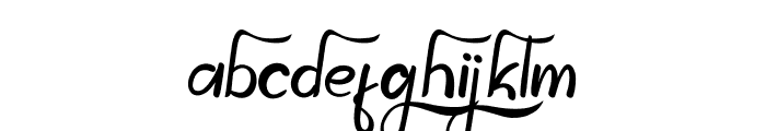 The Leamquid Love Font LOWERCASE