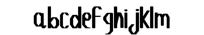 The Lighthouse Tower Regular Font LOWERCASE