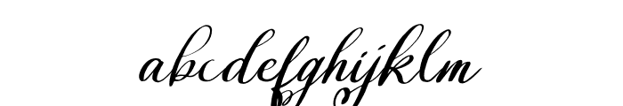 The Longlight Font LOWERCASE