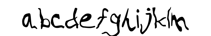 The Lughokk Font LOWERCASE