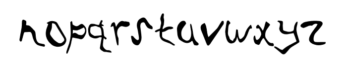 The Lughokk Font LOWERCASE