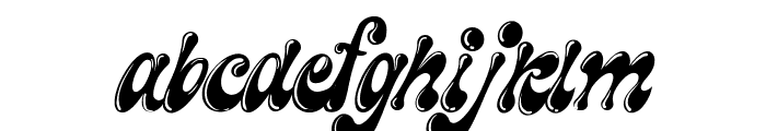 The Maggie Nut Shine Font LOWERCASE