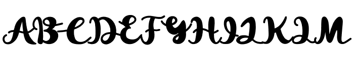 The Magic Regular Font UPPERCASE
