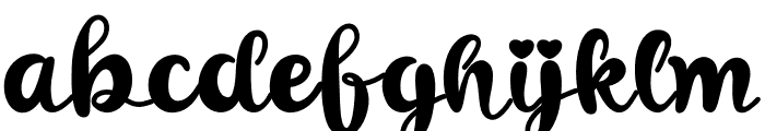 The Magic Regular Font LOWERCASE