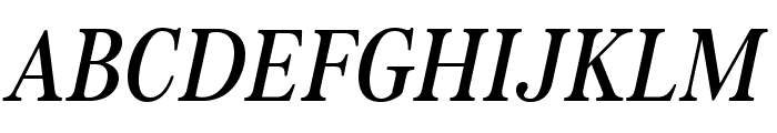 The Maginia  Italic Font UPPERCASE