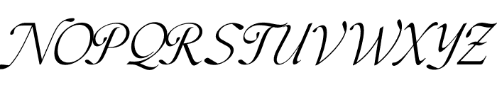 The Marten Mansion Italic Font UPPERCASE