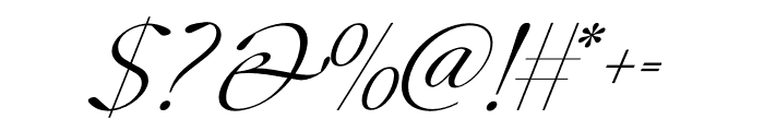 The Marten Mansion Script Font OTHER CHARS