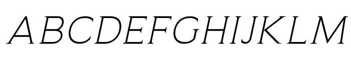 The Melsa Italic Font LOWERCASE