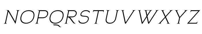 The Melsa Italic Font LOWERCASE