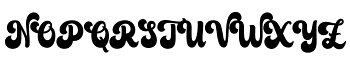The Minstar Font UPPERCASE