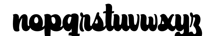 The Minstar Font LOWERCASE