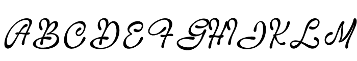 The Monarch Font UPPERCASE
