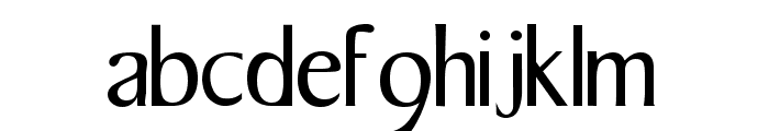 The Moonlight Font LOWERCASE